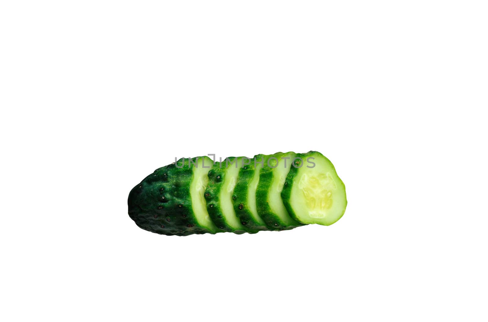 cucumber isolated on white background for site