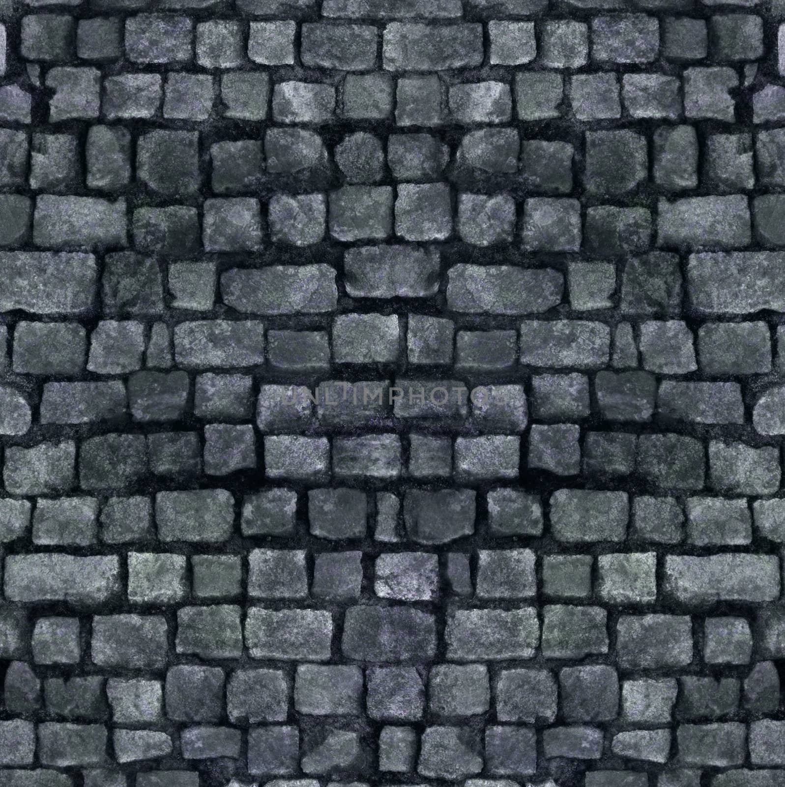 Cobblestone path pattern background by ozaiachin