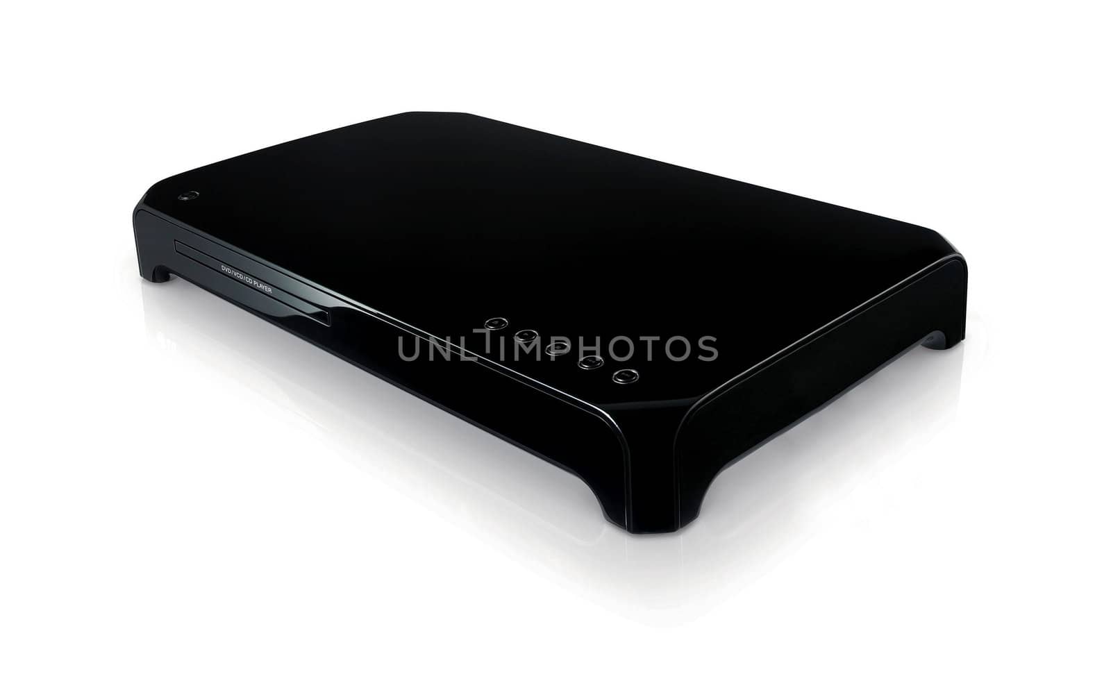 Dvd player isolated