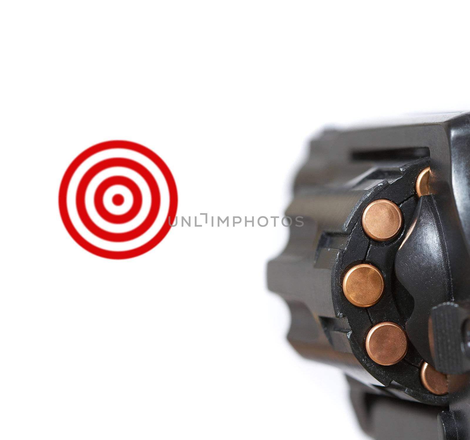 revolver close-up