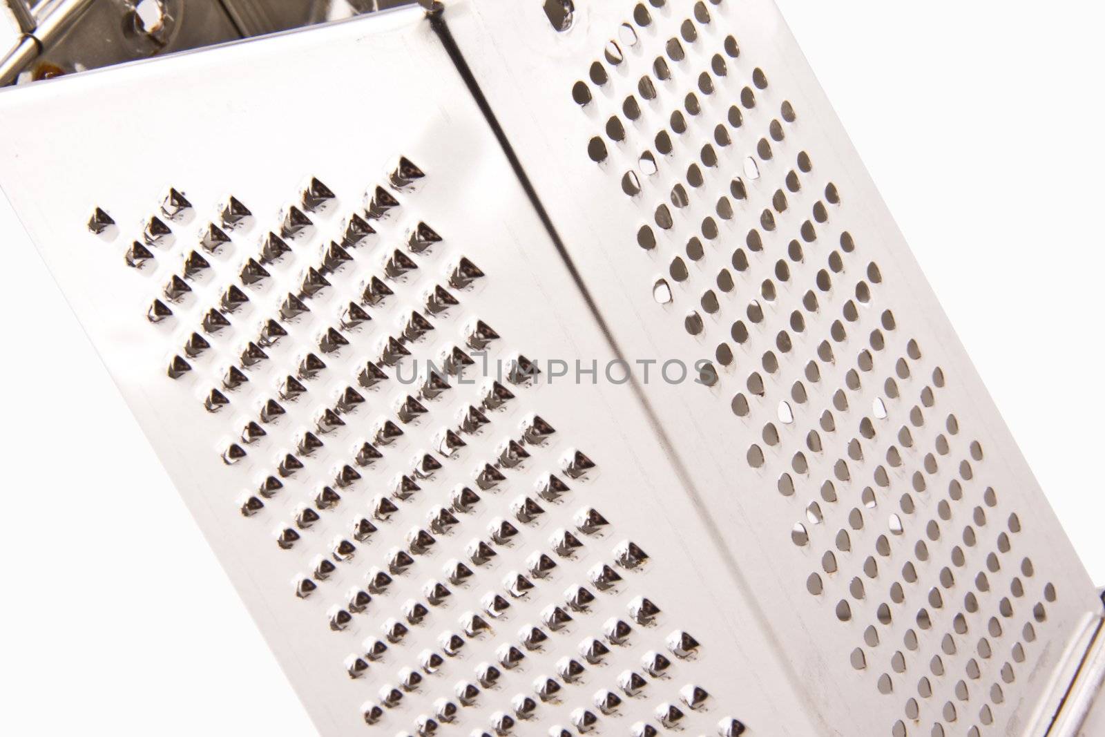 Metal grater isolated