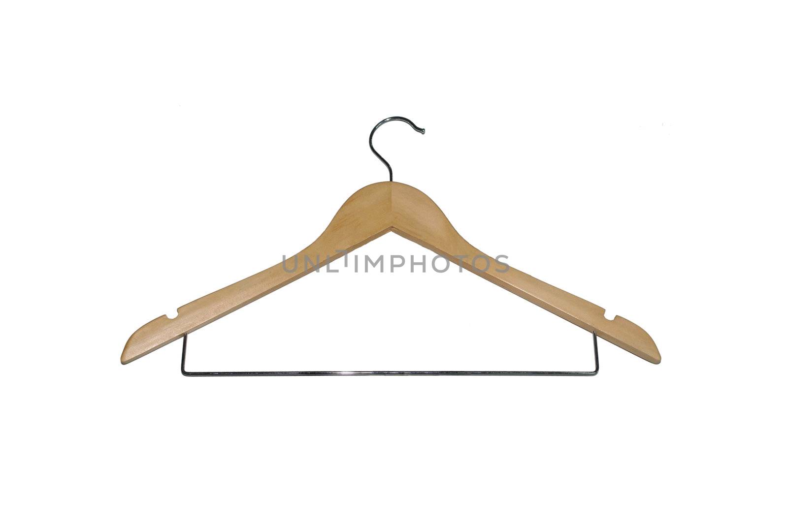 Coat hanger isolated