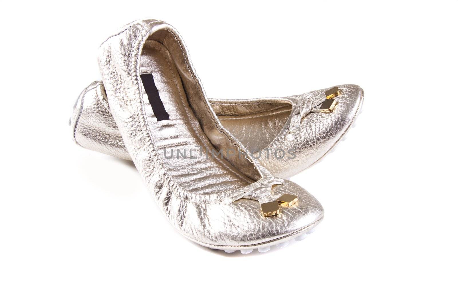 women shoes over the white background