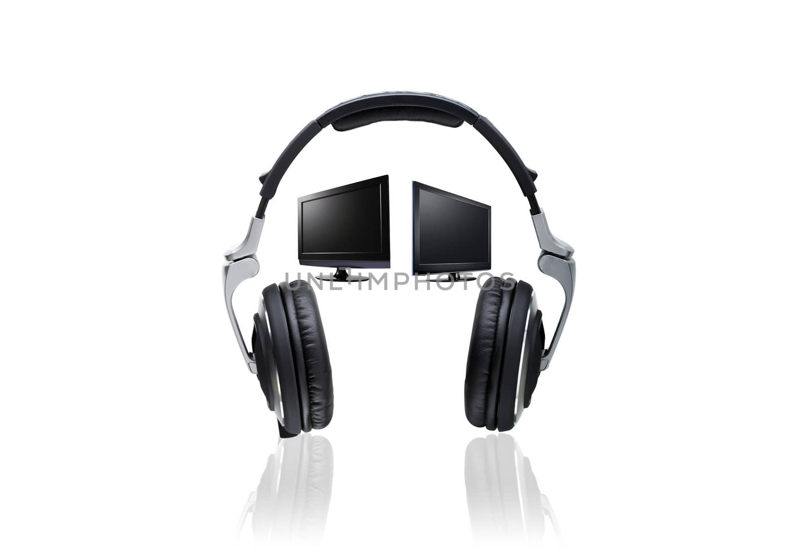 Headphones and LCD monitors