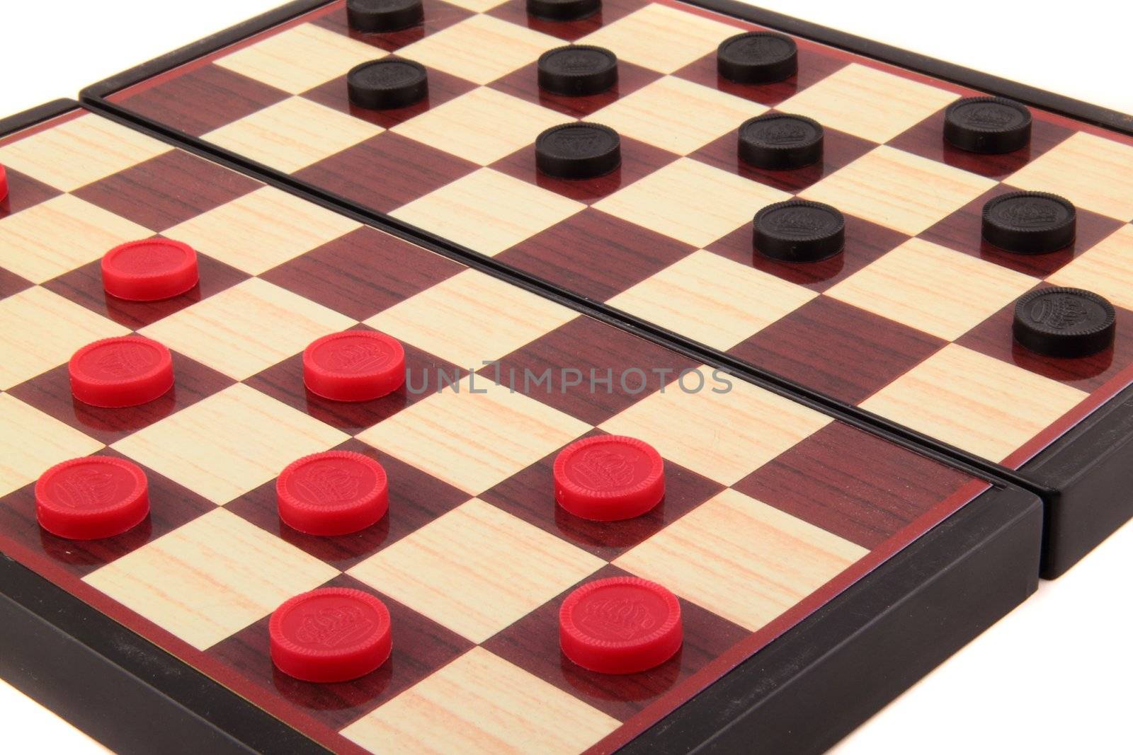 Checkers Board Game background