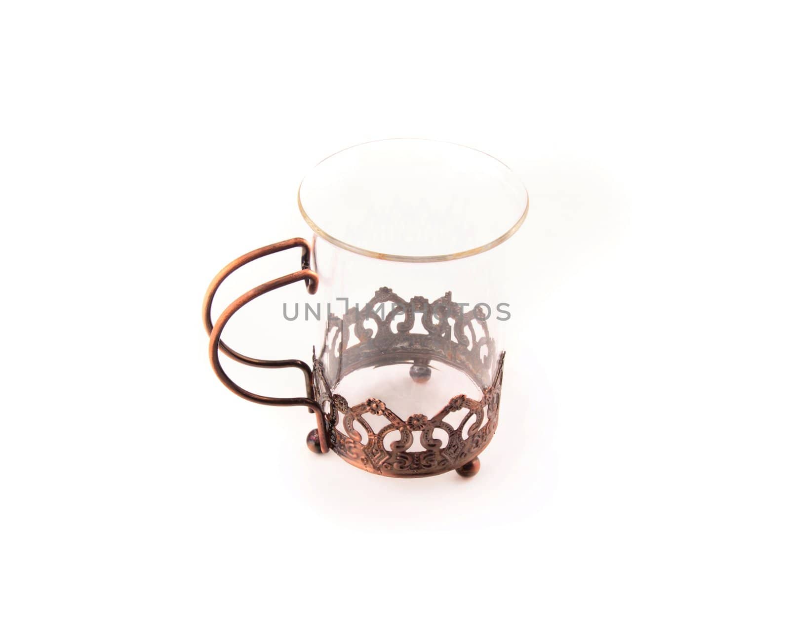 vintage glass for tea