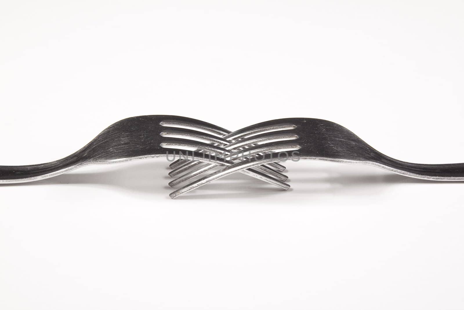 abstract fork background as a food concept