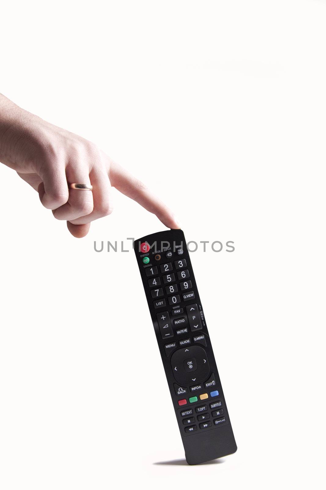 Remote control and hand