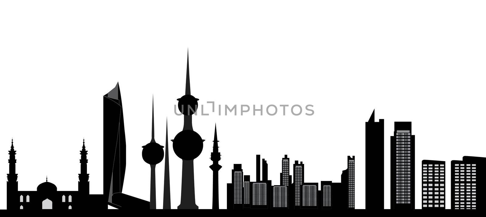 kuwait skyline