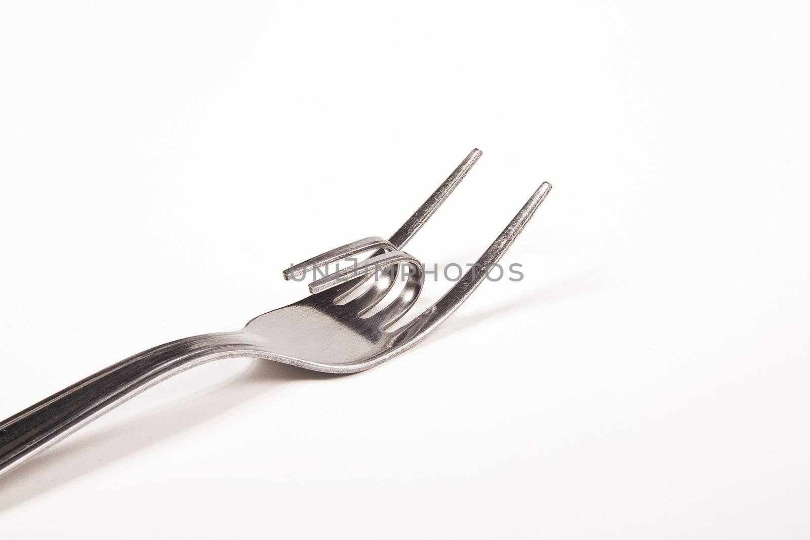 broken fork