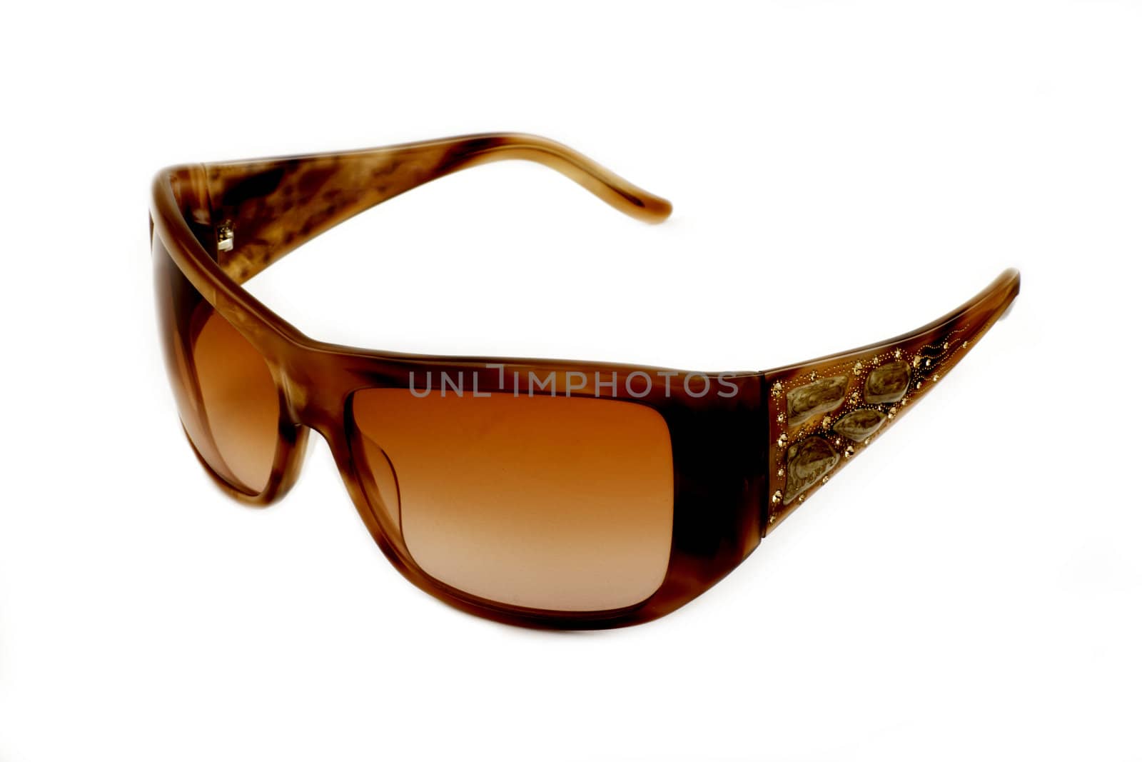 Stylish sunglasses isolated