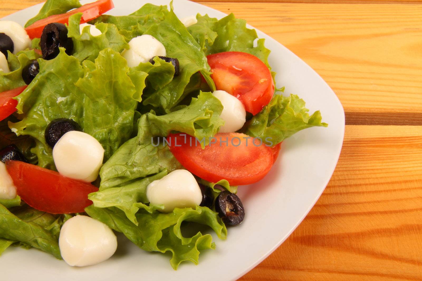 Greece vegetable salad