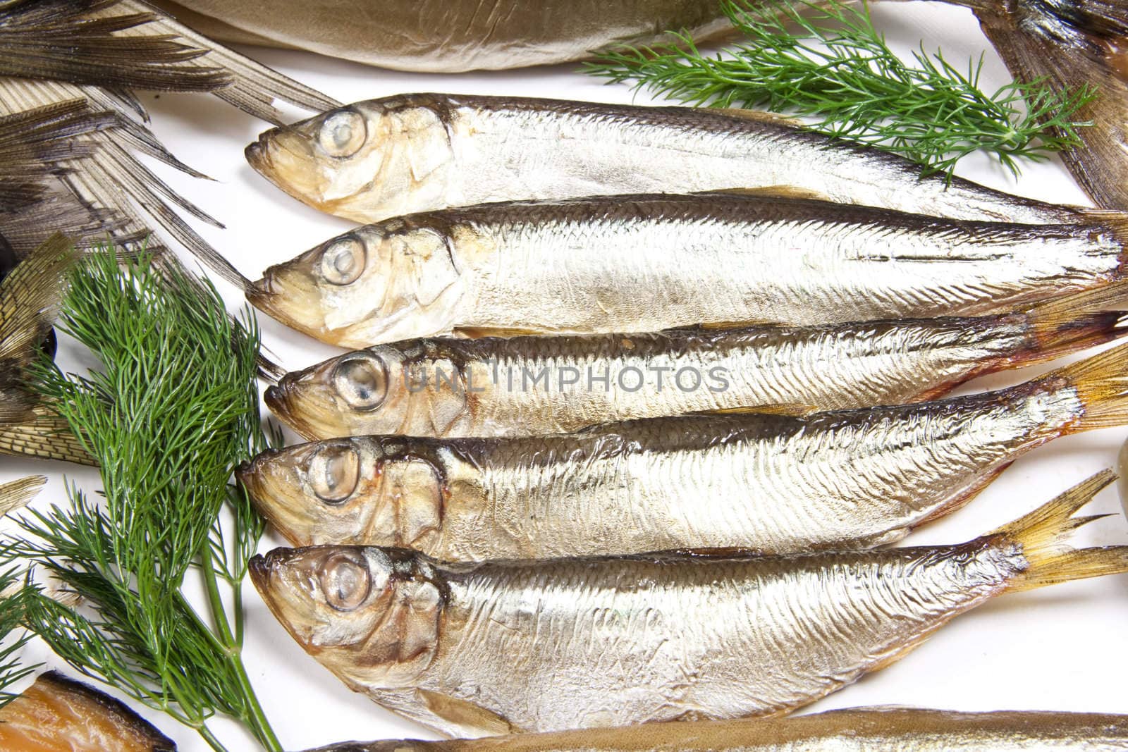 Smoked sprat-appetizing snack