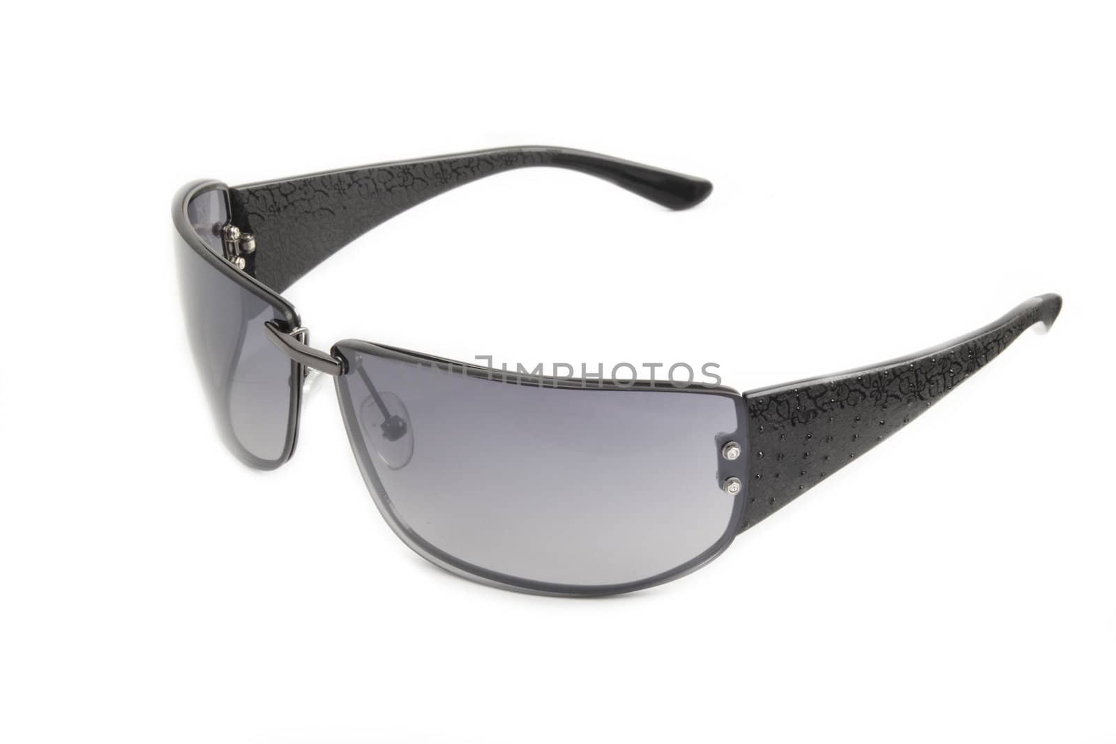 Women's sunglasses isolated on white