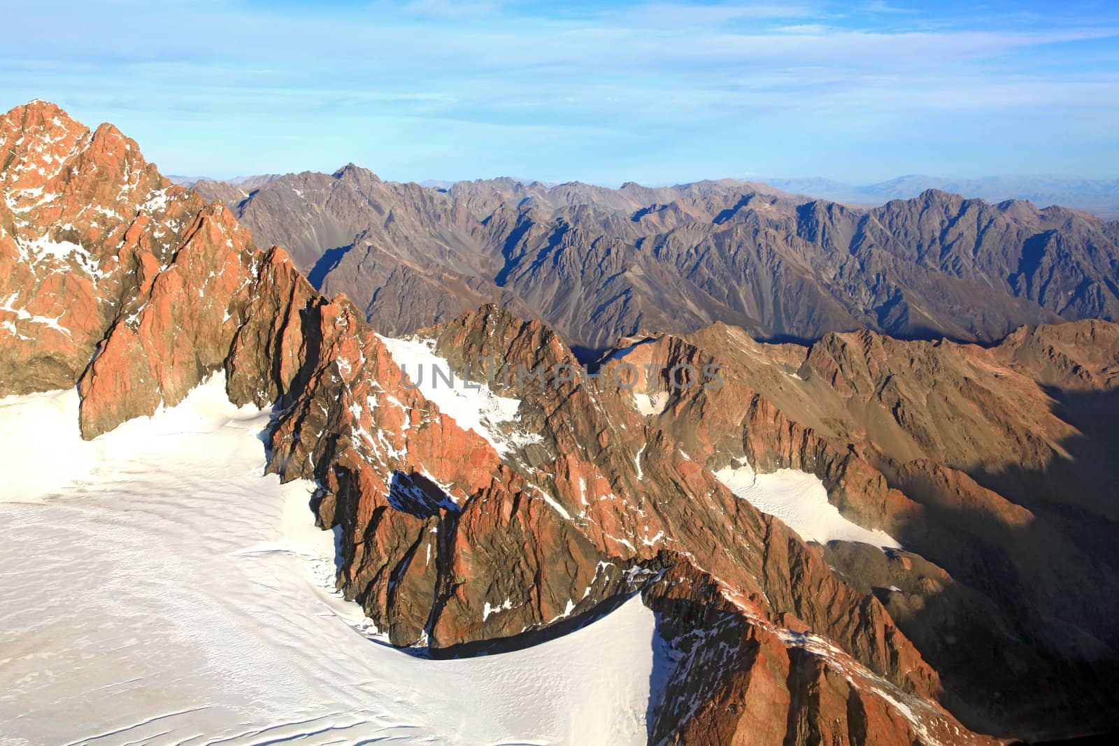 alpine alps from Mount cook in New Zealand by vichie81