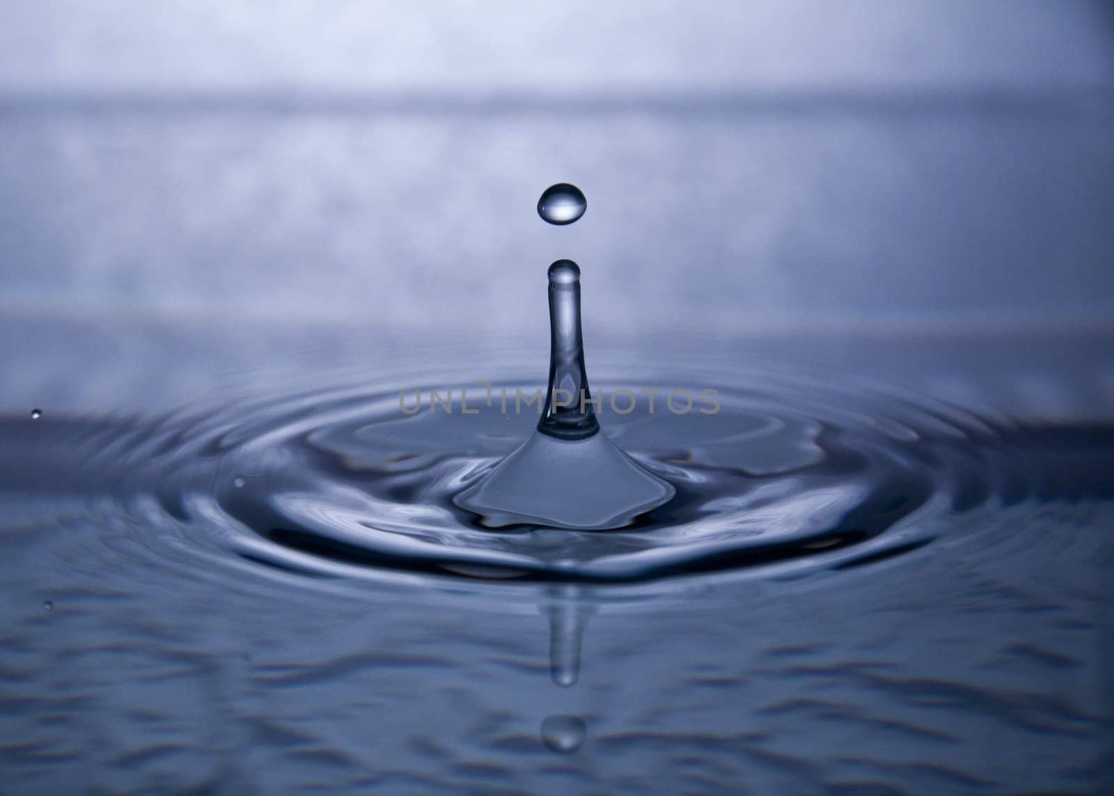 falling water drop