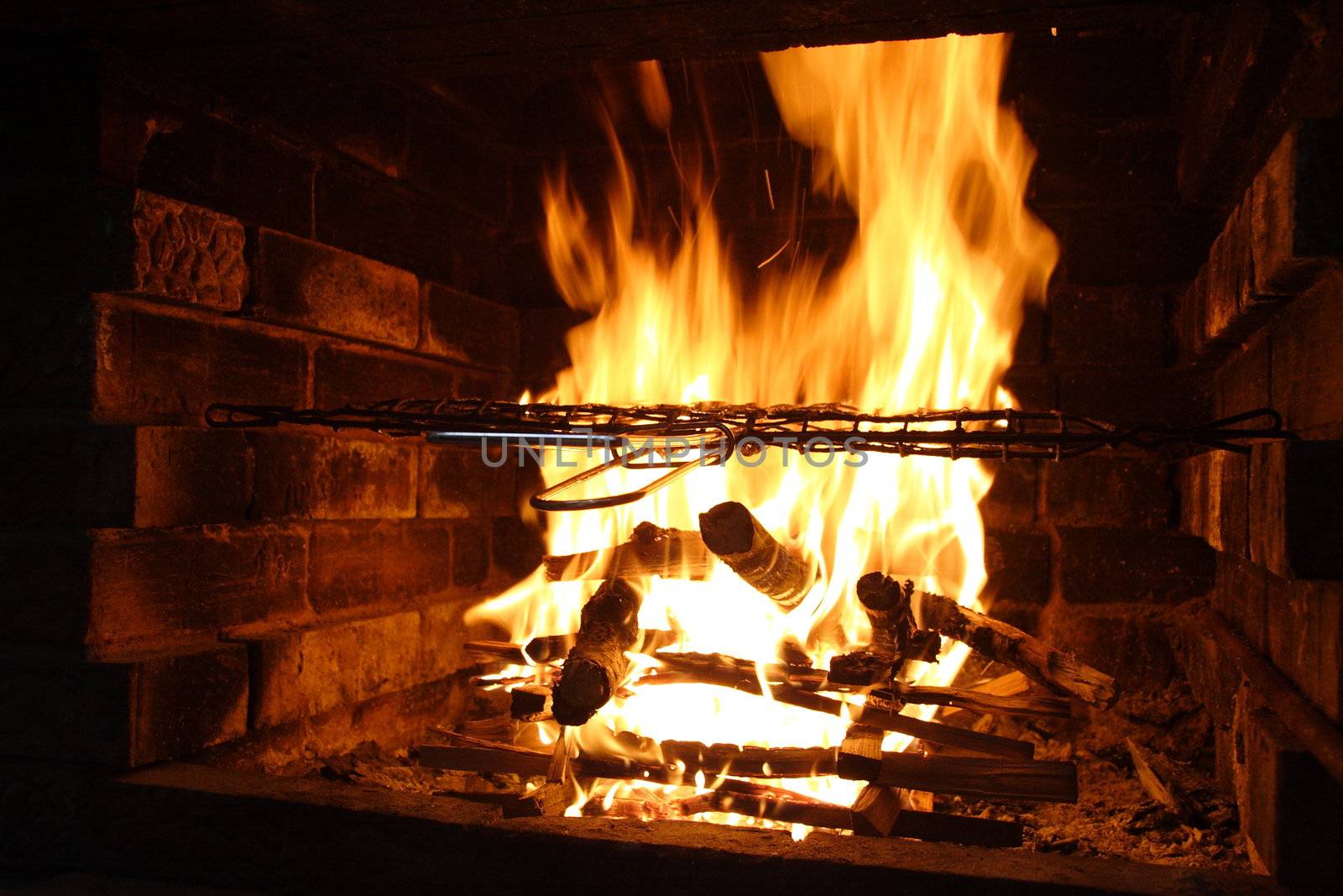 fire and grill