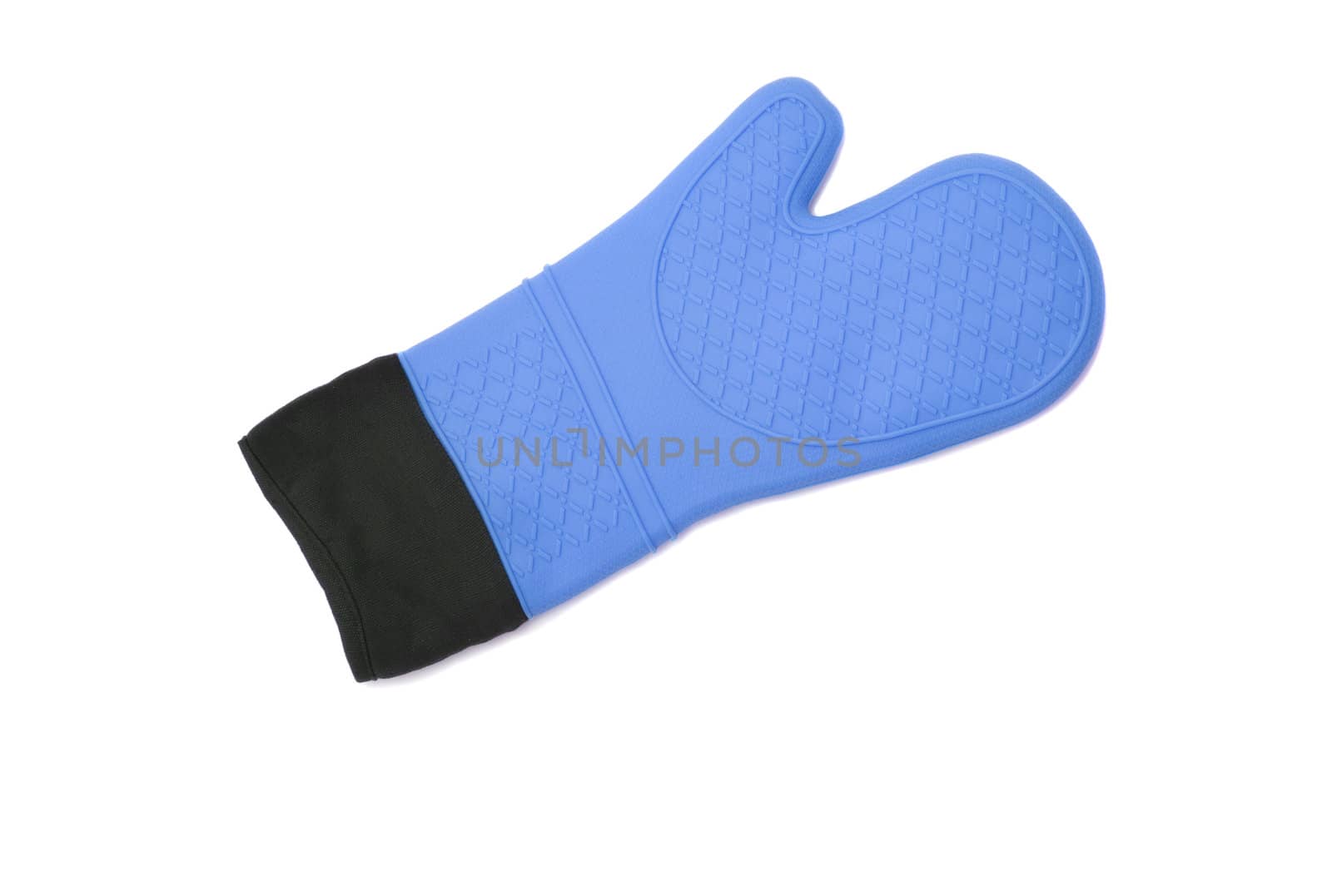 modern kitchen glove isolated on white background