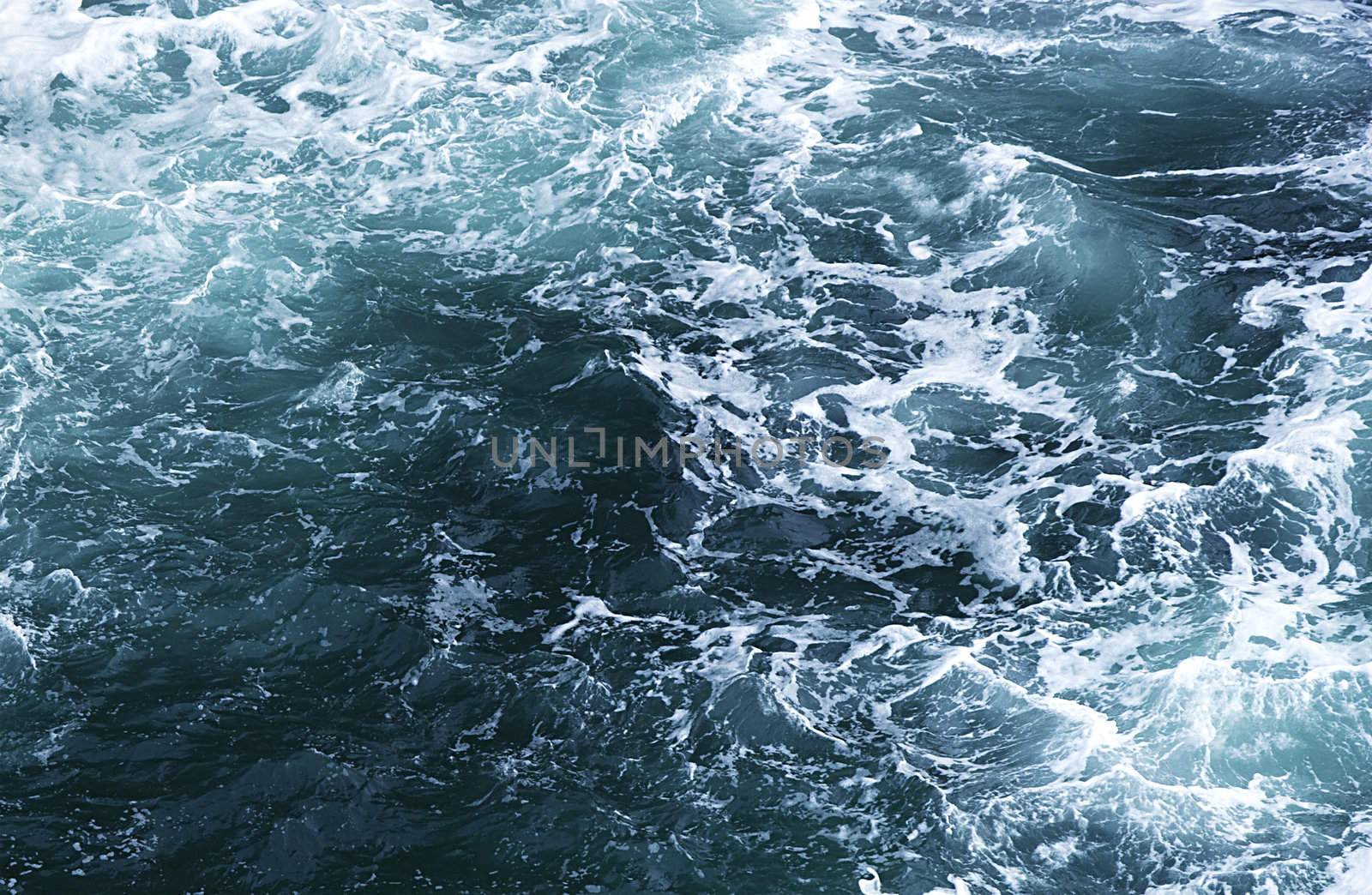 Ocean storm background