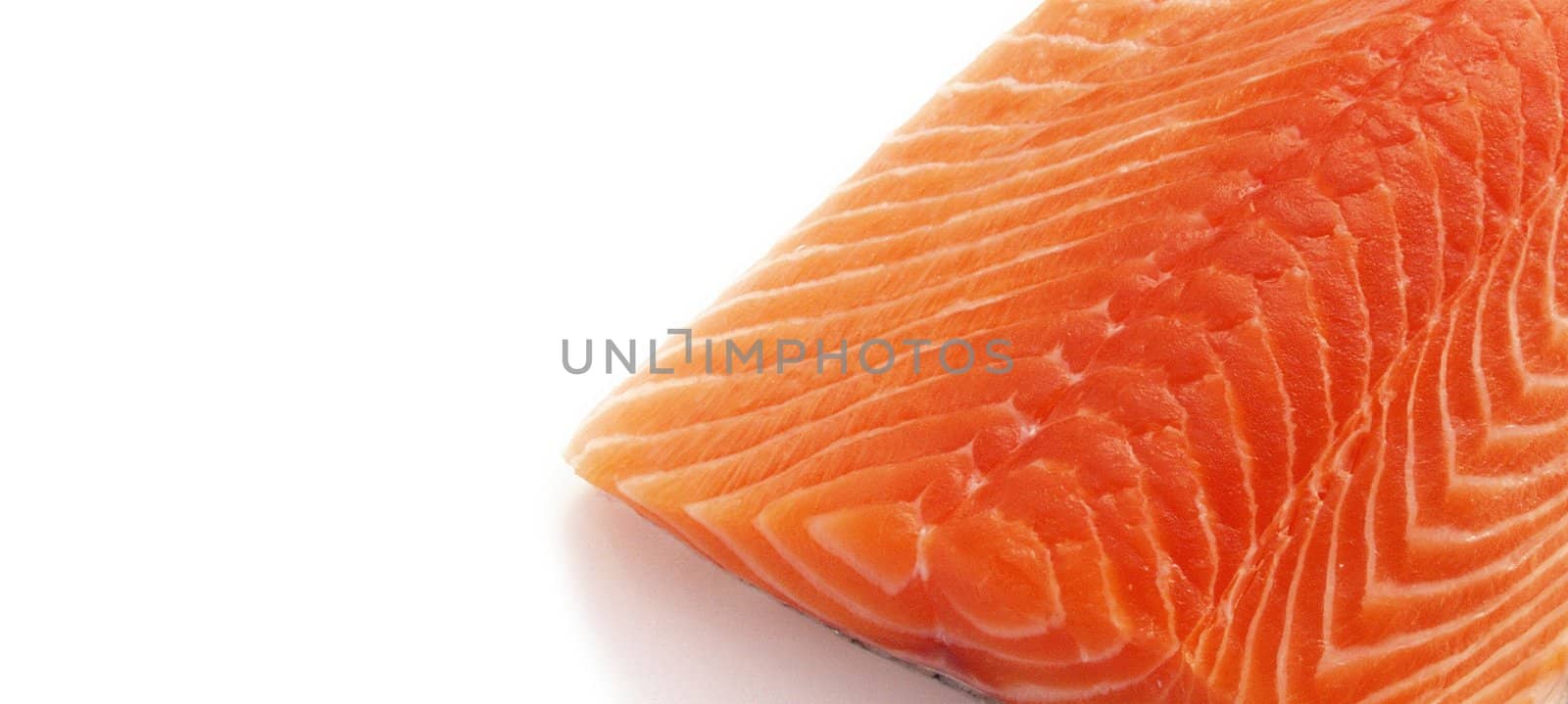 uncooked fresh salmon fish by ozaiachin