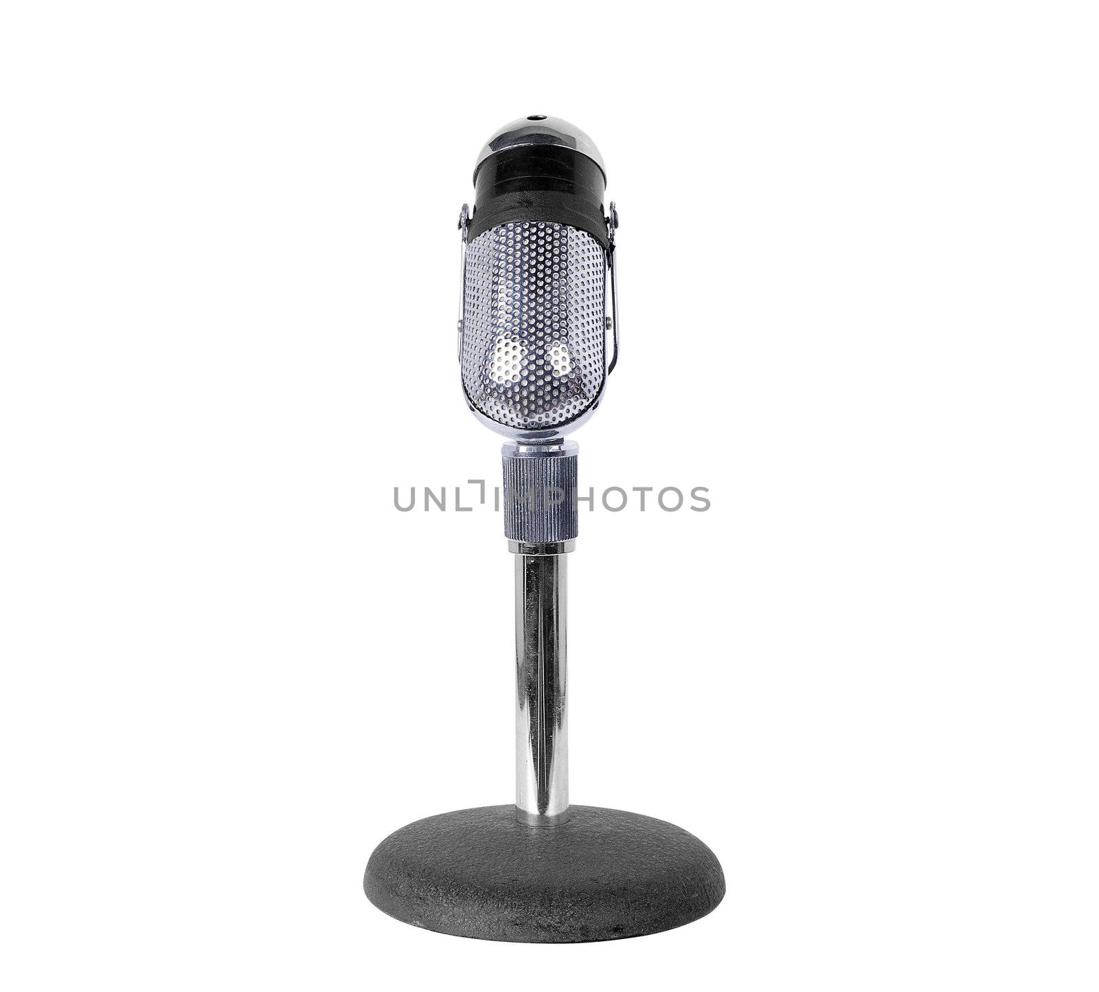 vintage microphone