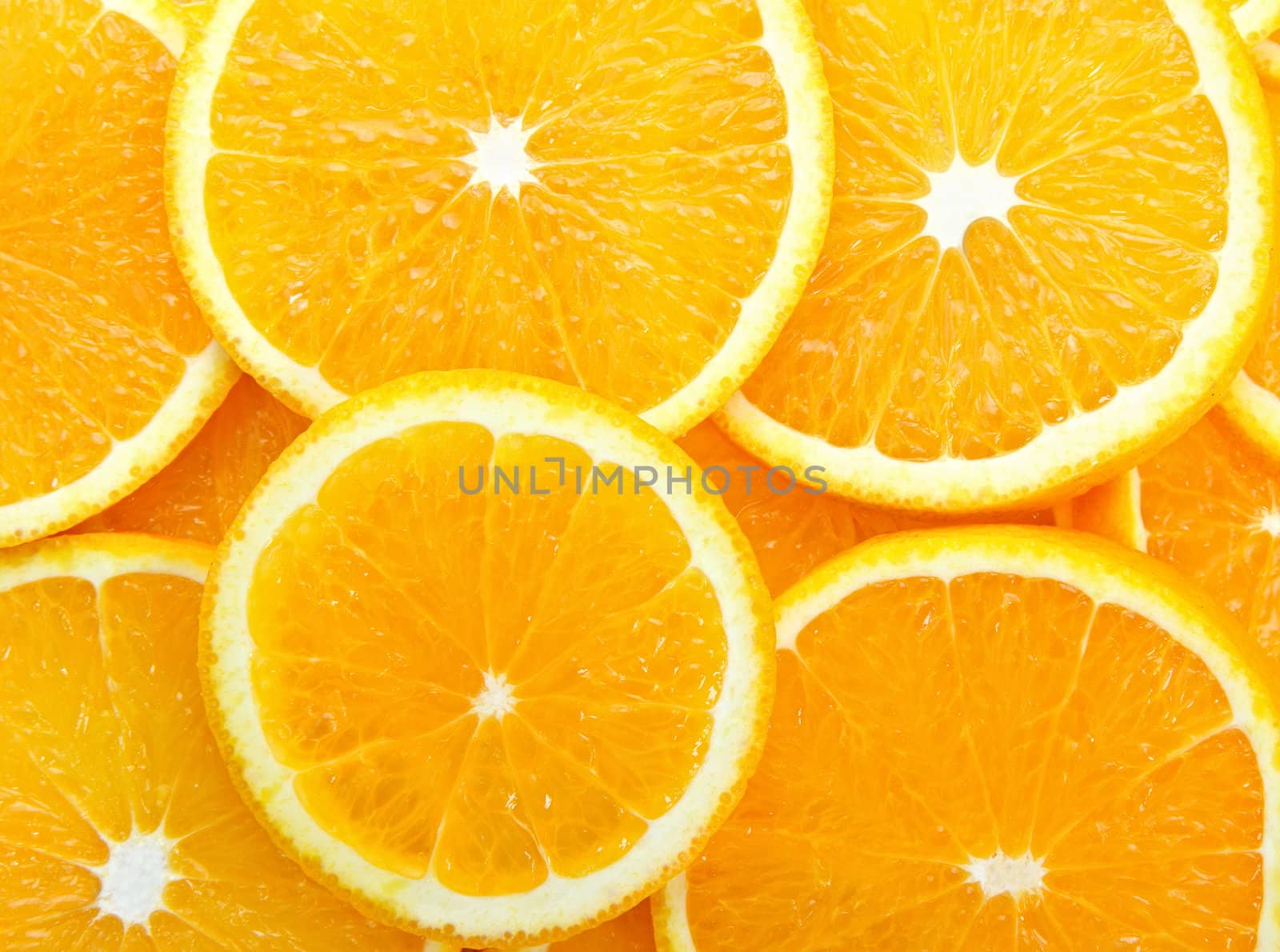 Orange slices seamless can be used as background