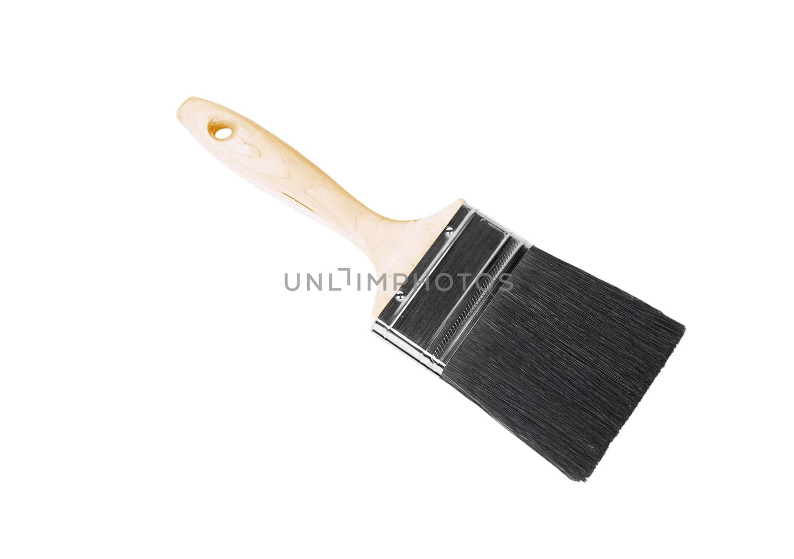 Painting brush isolated on white
