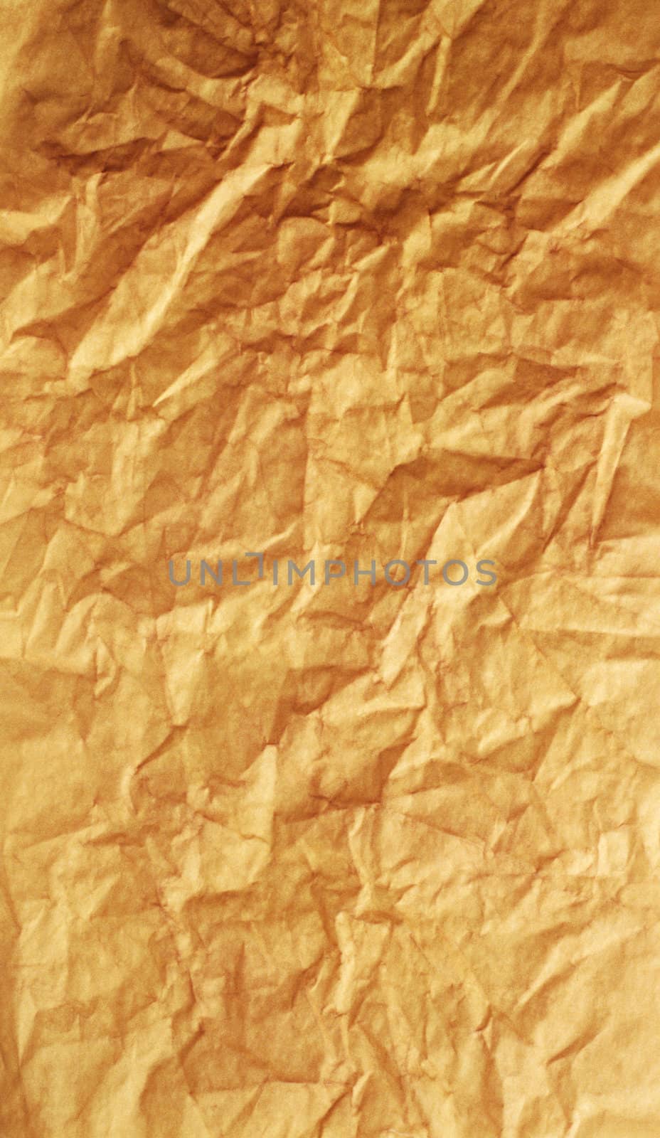 Textured obsolete crumpled packaging brown paper by ozaiachin