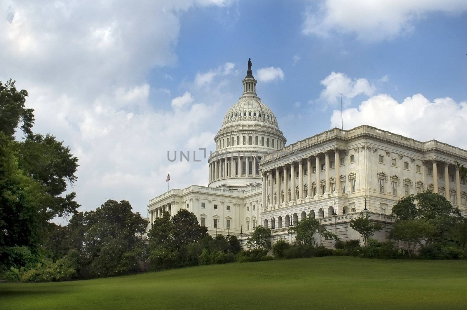 Us Capitol building the place where congress meets