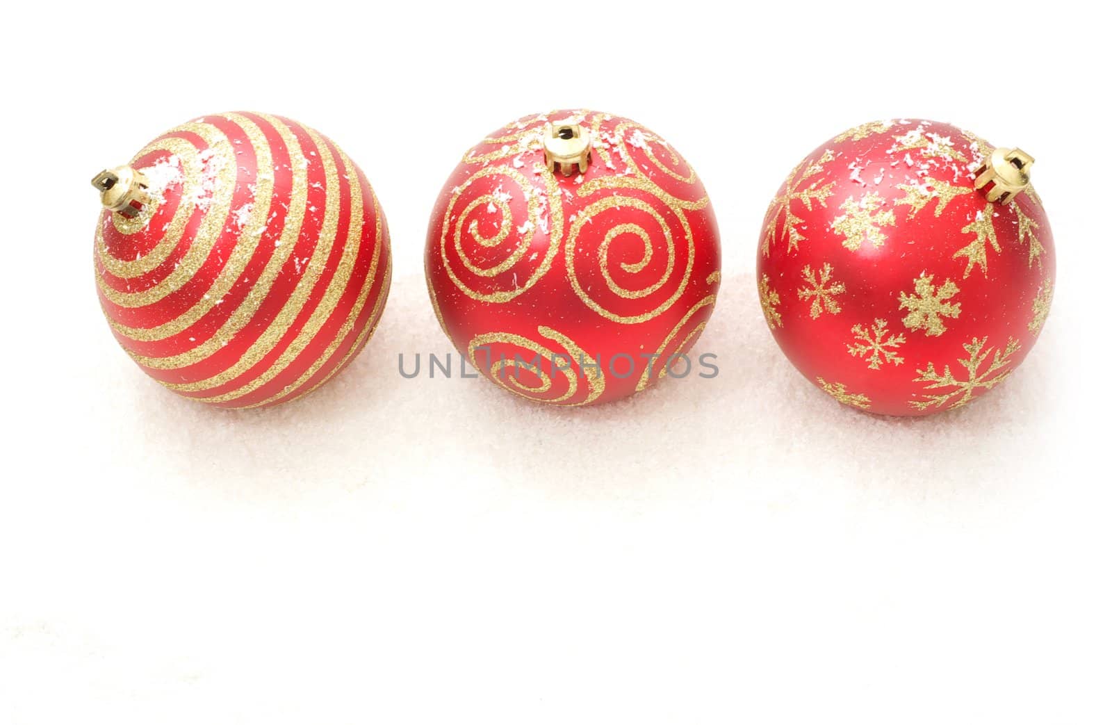 christmas ball isolated on a white background