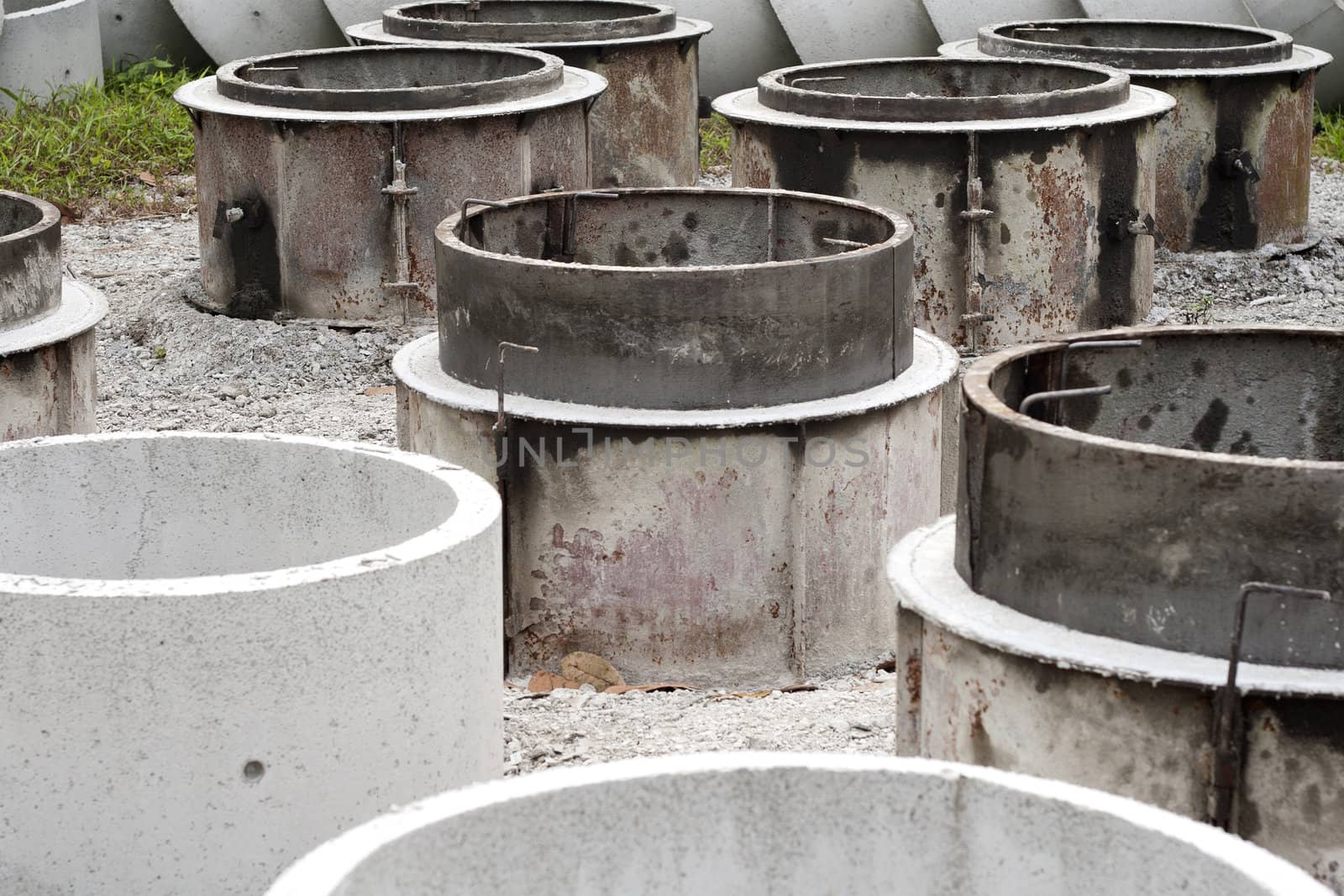 Concrete tubes