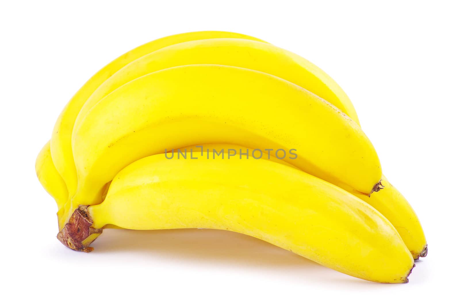 banana fruits isolated on white background