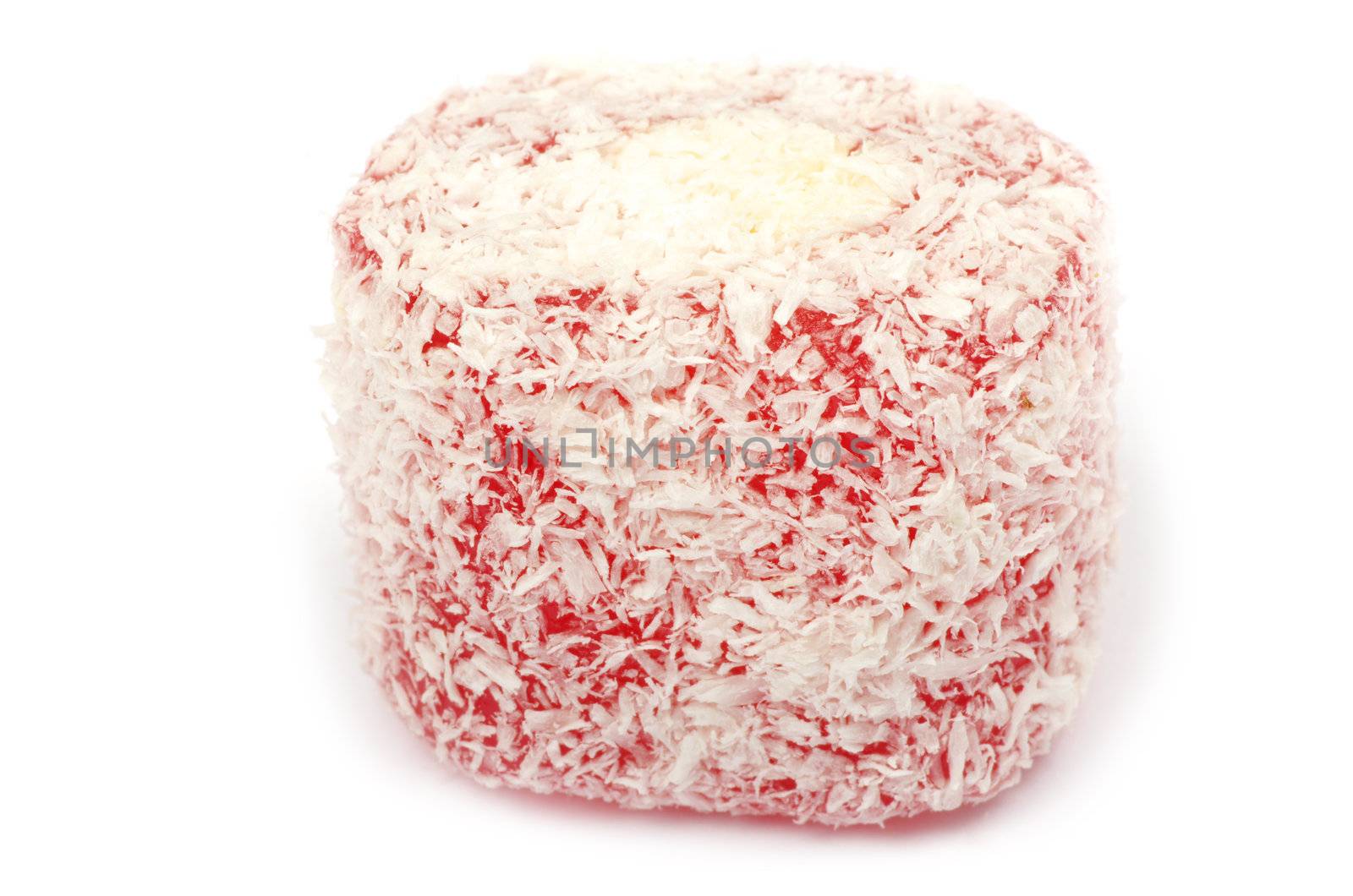 candy on a white background