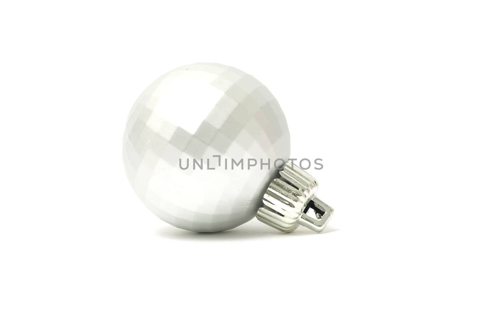 christmas ball isolated on a white background