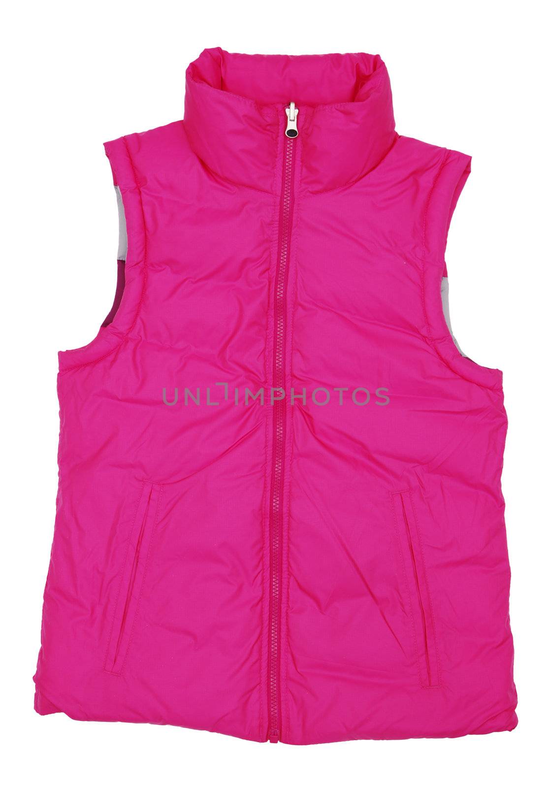 The image of  jacket under the white background