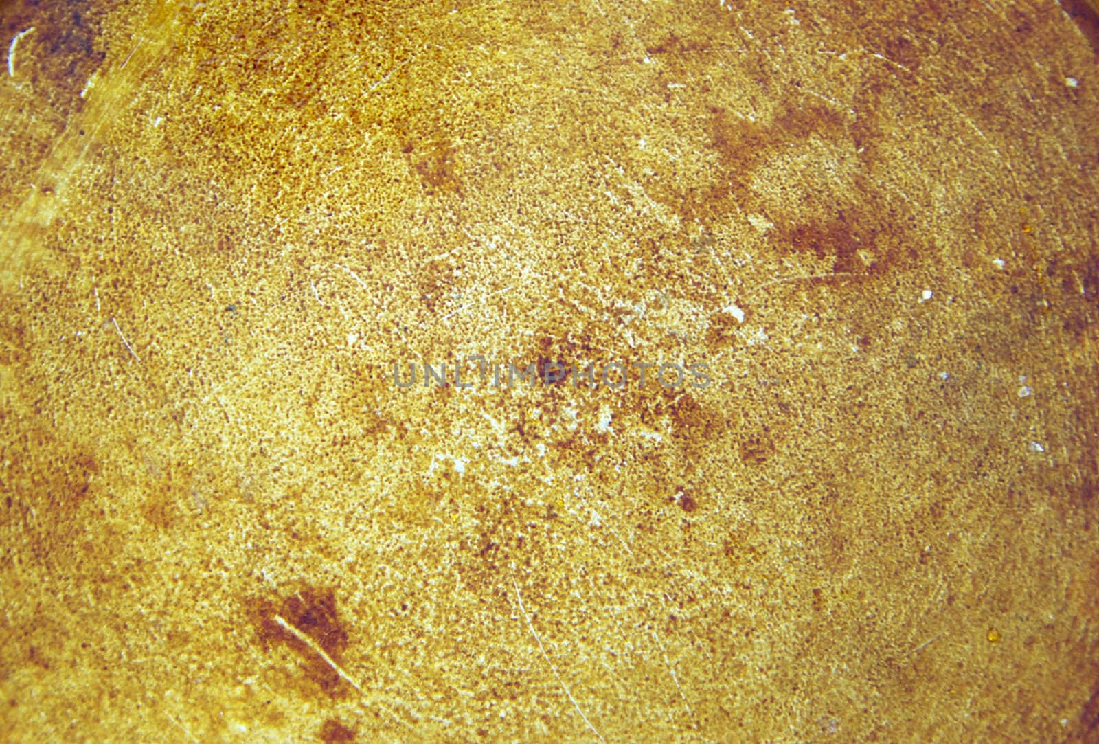 A colored texture of rusted plate of metal
