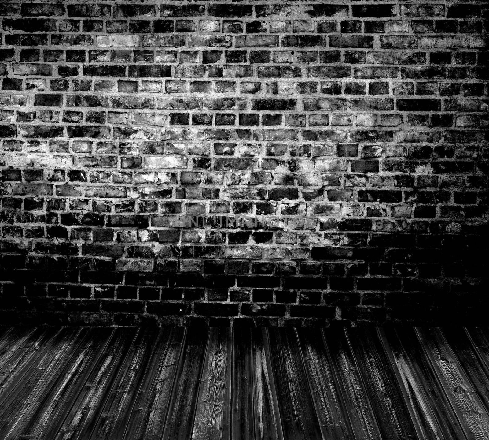 old grunge interior wooden floor