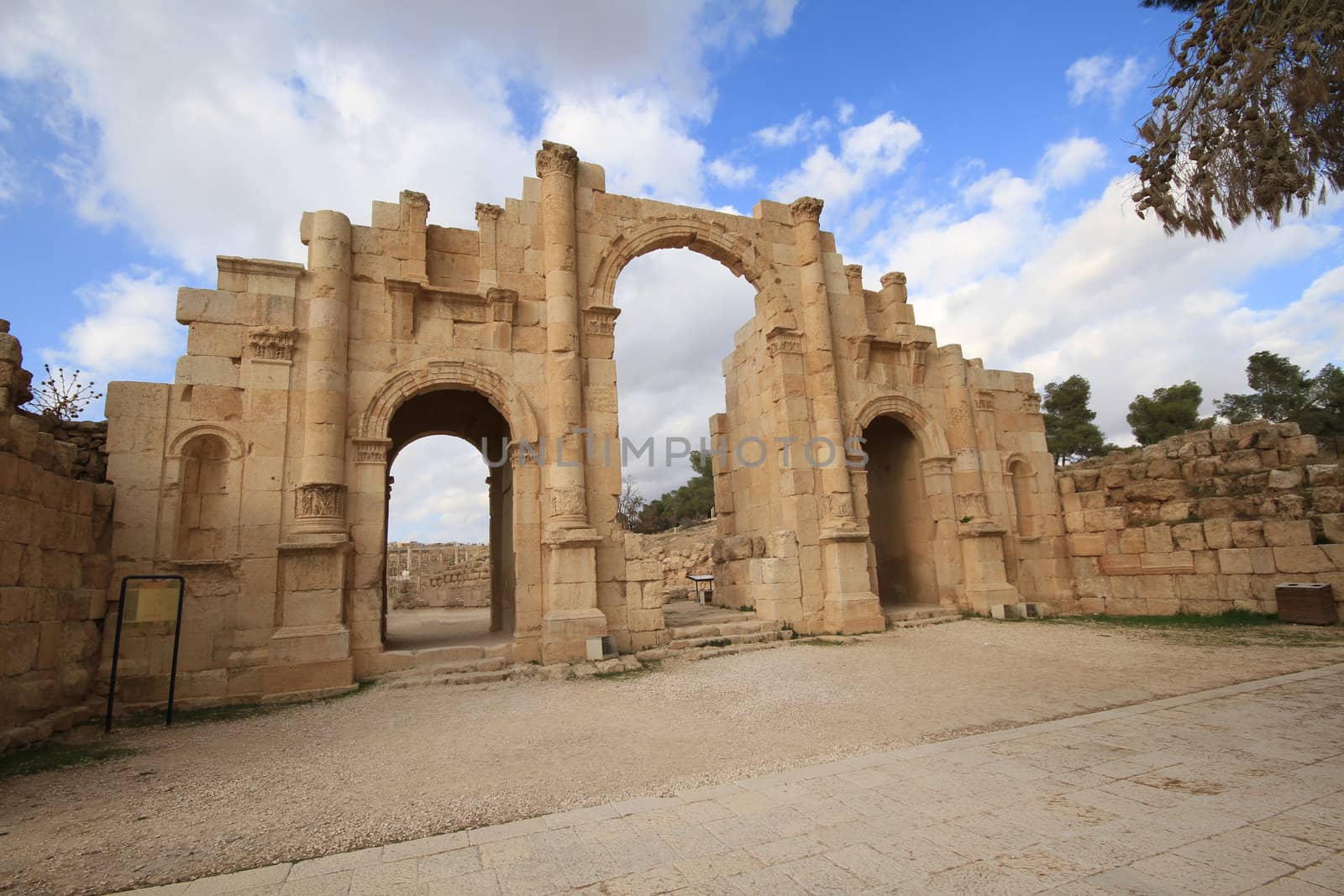 South Gate,Jarash Jordan by thanomphong