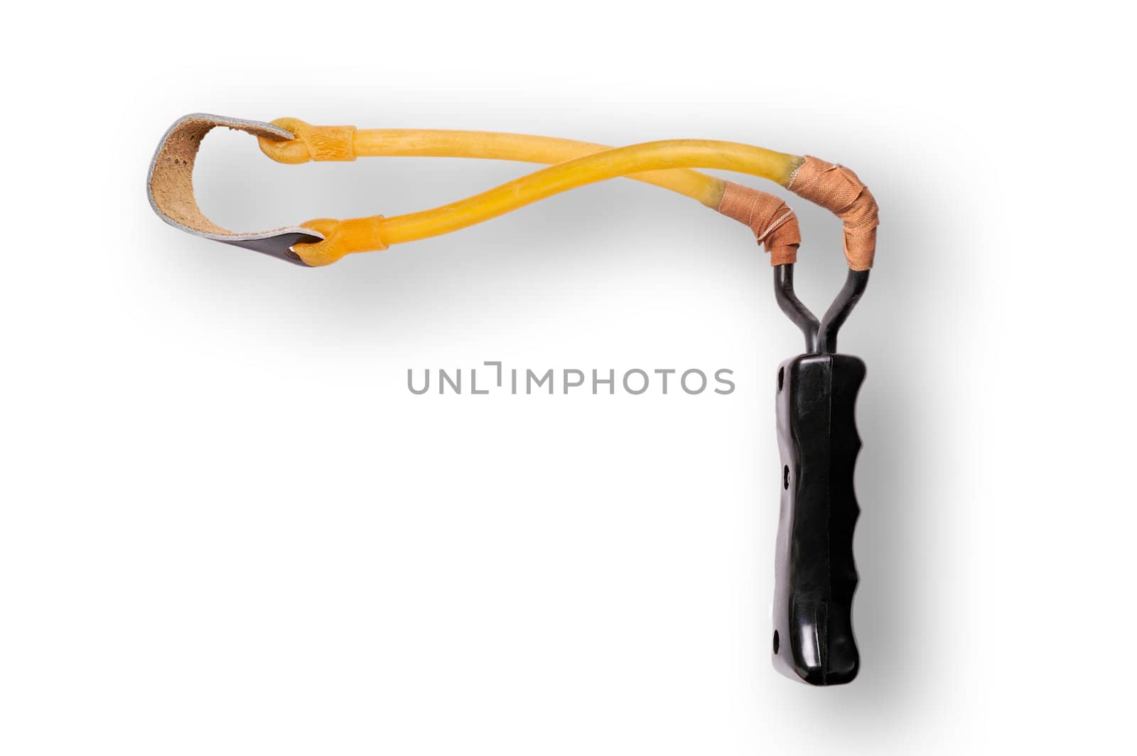 Slingshot with clipping path
