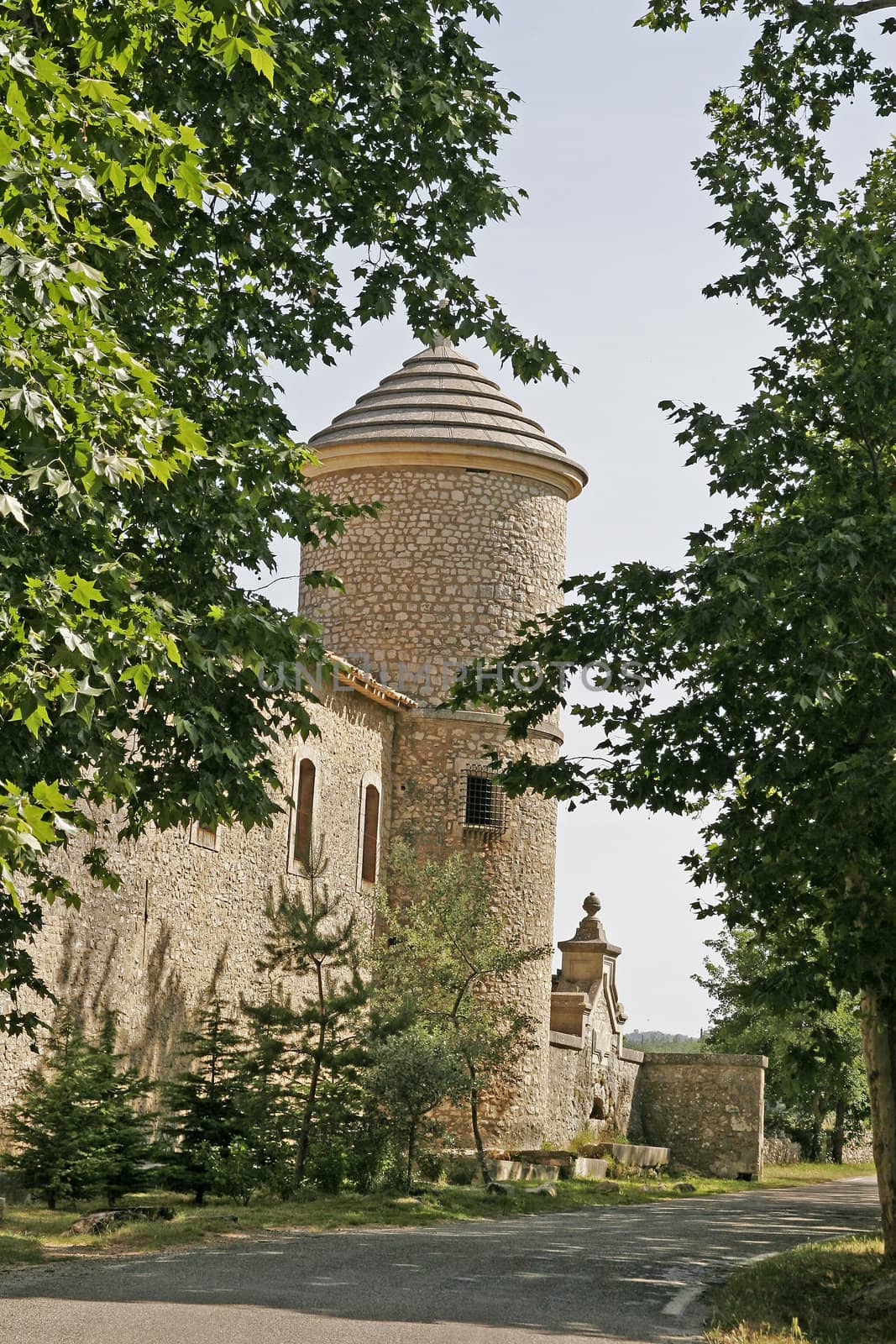 Javon, monastery in the Provence, Sothern France. Javon, Klosteranlage, Provence