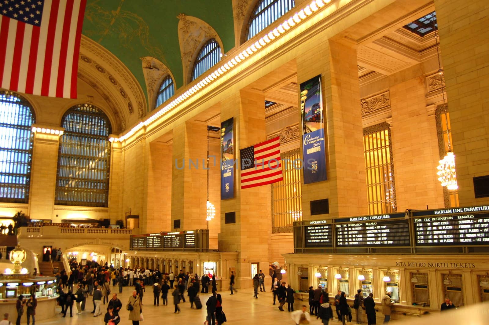 The Grand central terminal in New York.