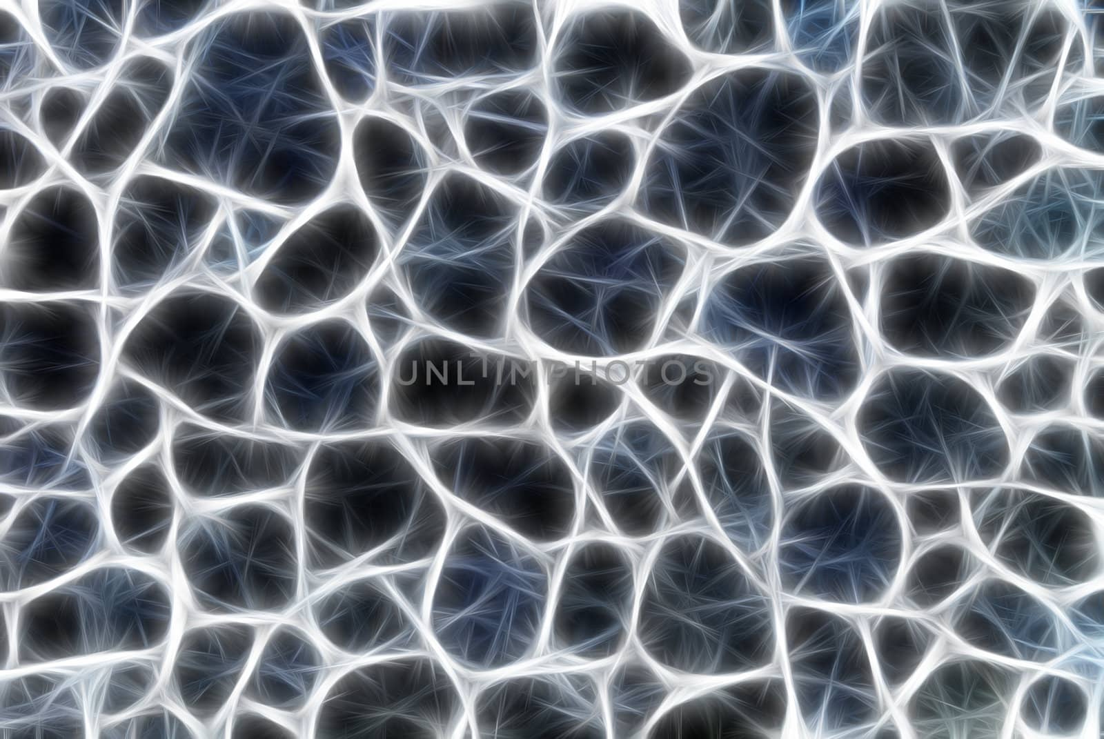 Abstract digitally generated energy fractal background.