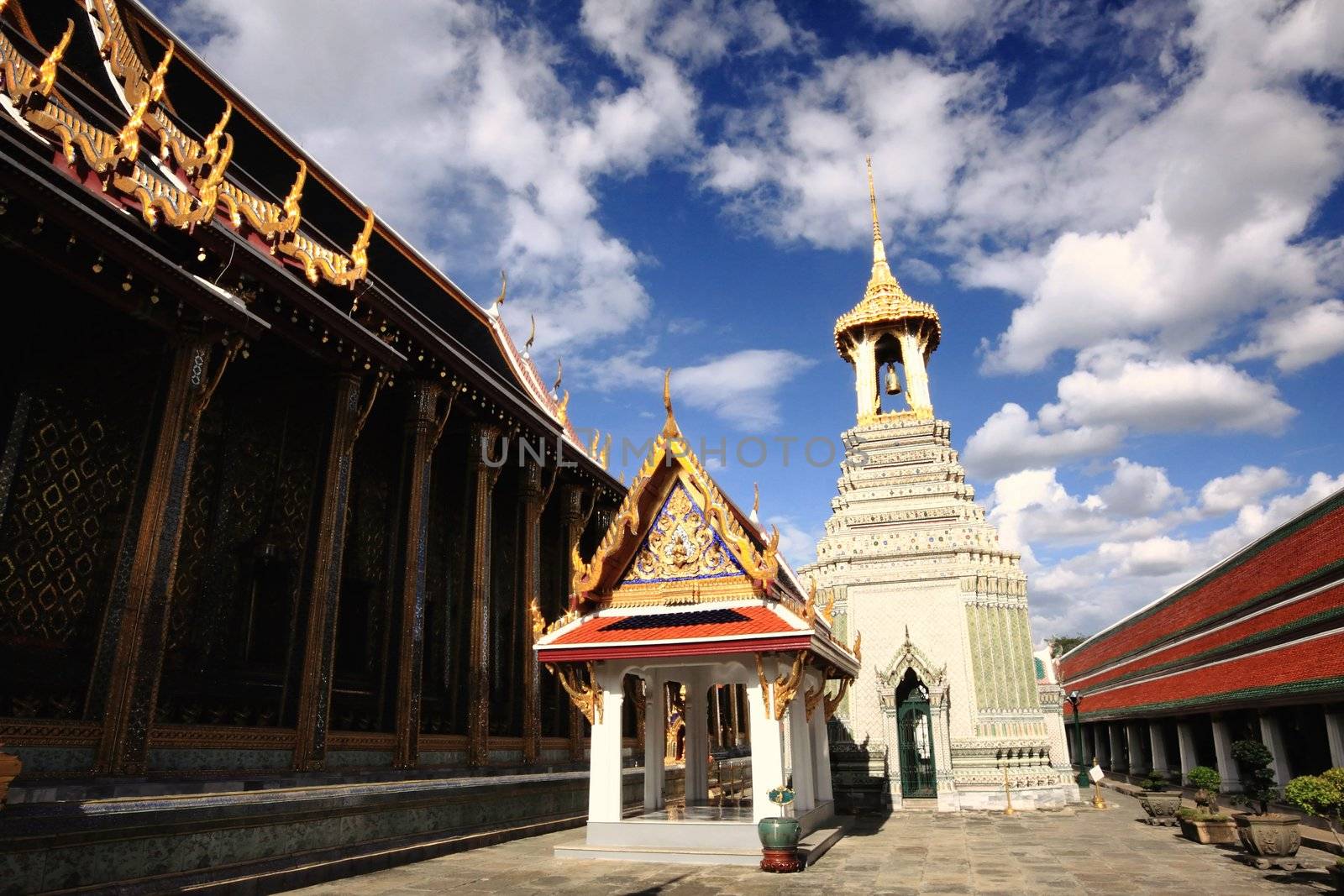 Temple in Thailand  by ngungfoto