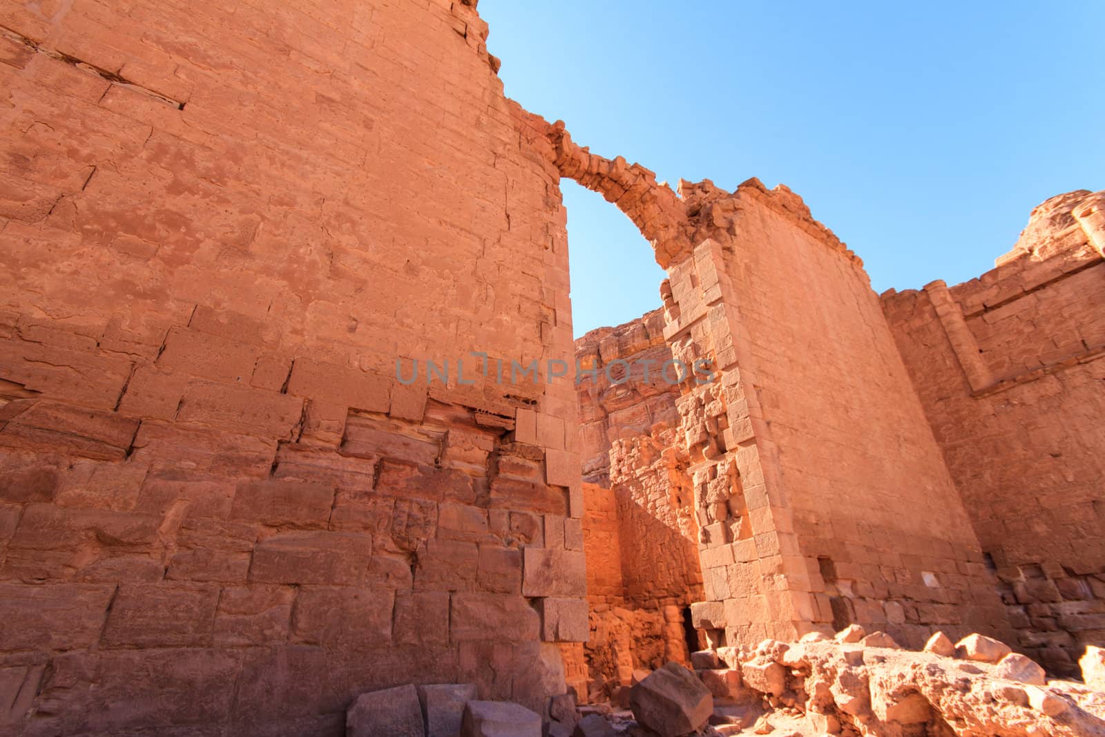 Temenos Gate in Petra, Jordan