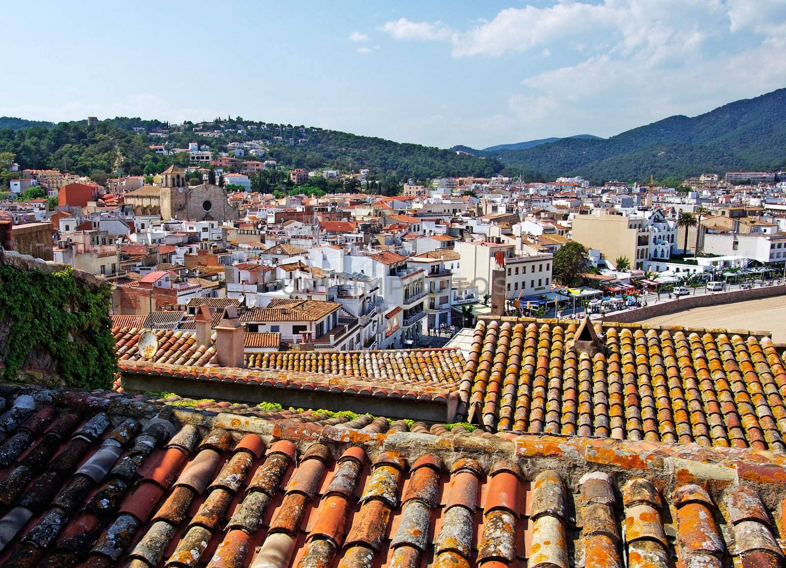 Cityscape of Tossa de Mar, Costa Brava, Spain. More in my Gallery.