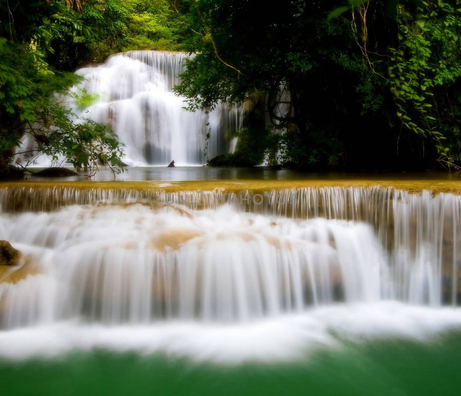 Waterfall in west of Thailand