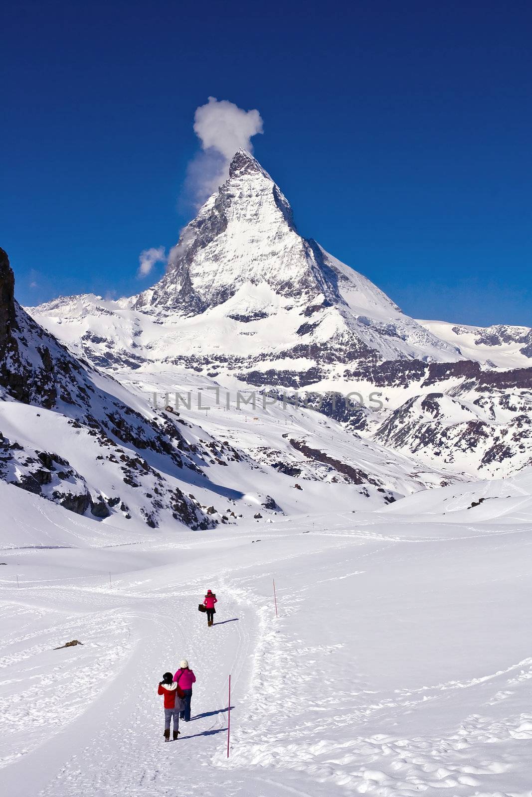 hiking Path at Matterhorn Switzerland by vichie81