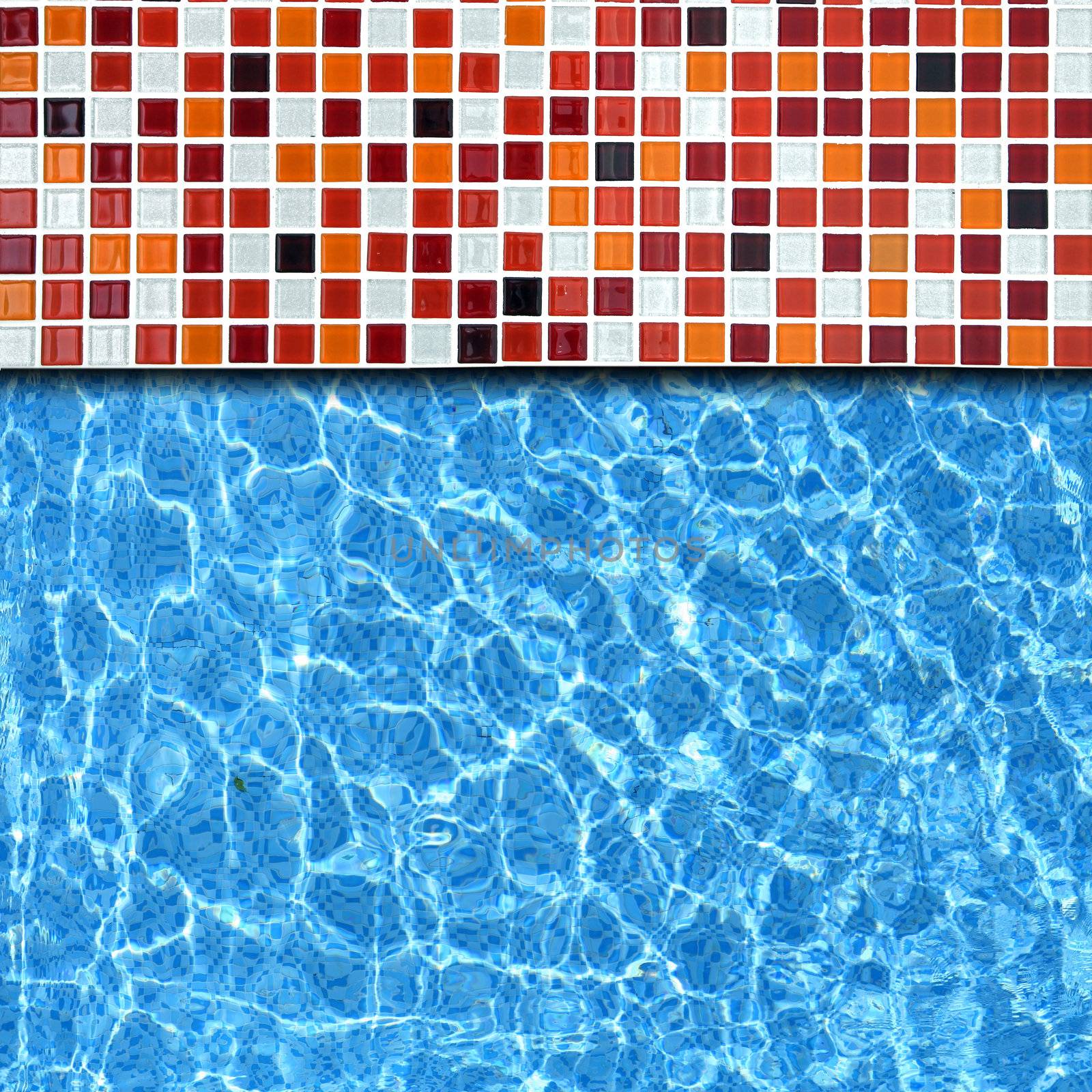 mosaic pool background by vichie81