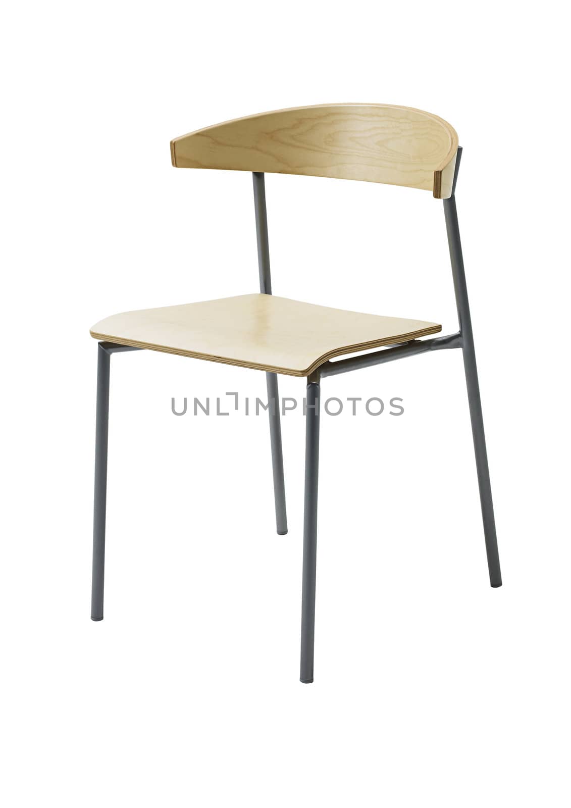 Modern chair isolated on a white background