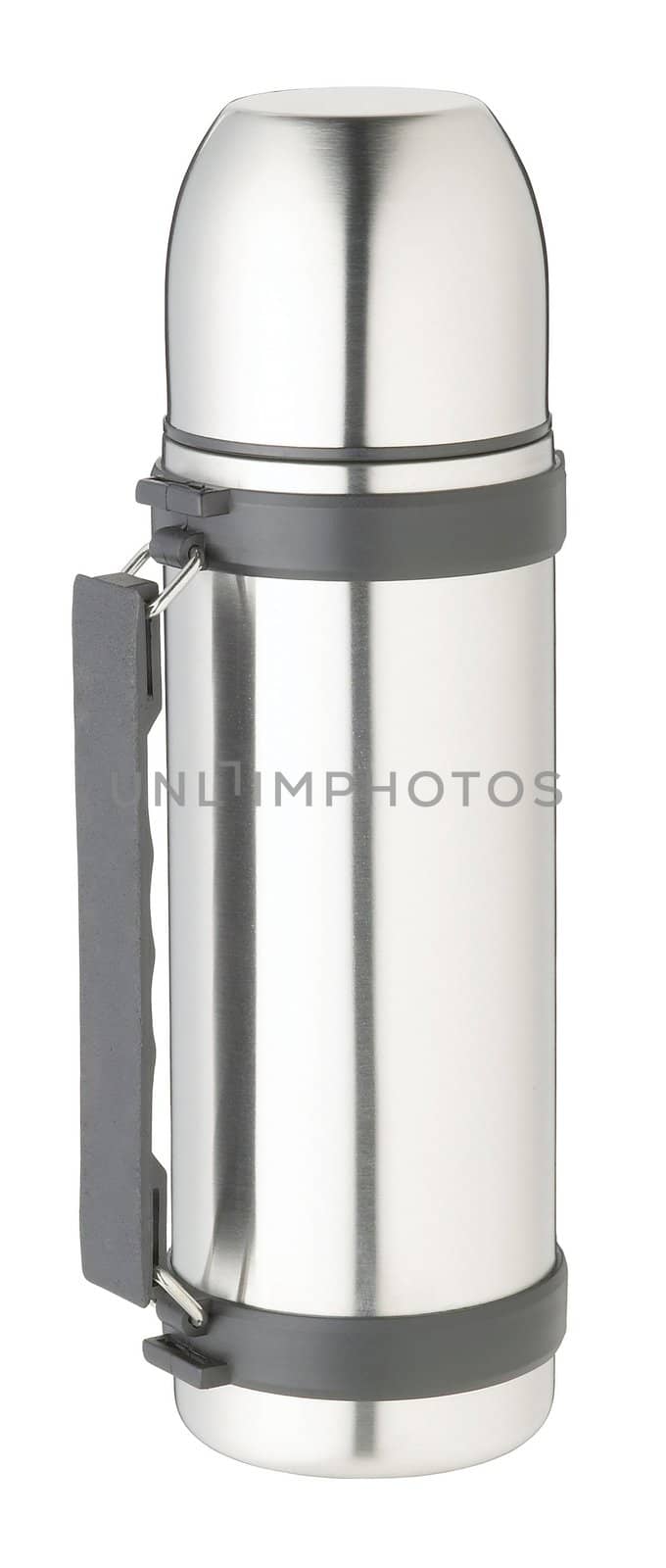 thermo bottle isolated in a white background
